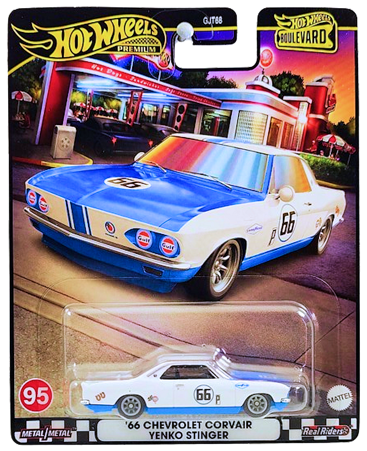 Hot Wheels 2024 - Premium / Boulevard # 95 - '66 Chevrolet Corvair