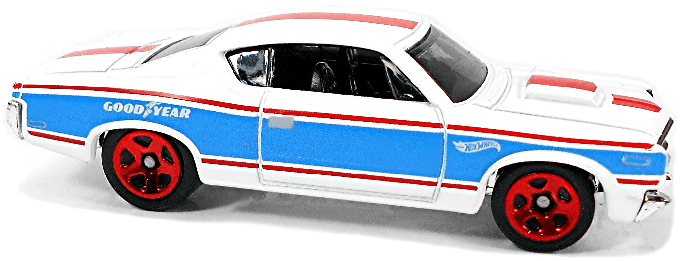 Hot Wheels 2021 - Collector # 219/250 - Muscle Mania 5/10 - AMC Rebel Machine - White