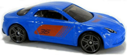 Hot Wheels 2020 - Collector # 080/250 - HW Race Day 3/10 - Alpine A110 Cup - Blue - USA Card