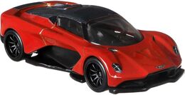 Hot Wheels 2021 - Premium / Car Culture / Exotic Envy 5/5 - Aston Martin Valhalla Concept - Metallic Red - Metal/Metal & Real Riders - NEW Casting