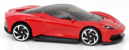 Hot Wheels 2022 - Collector # 171/250 - Red Edition 8/12 - Automobili Pininfarina Battista - Red - Target Exclusive - USA Card