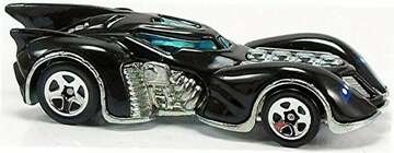 Hot Wheels 2011 - Collector # 024/244 - New Models 24/50 - Arkham Asylum Batmobile - Black - USA Card