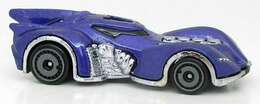 Hot Wheels 2022 - Collector # 032/250 - Batman 2/5 - Batman: Arkham Asylum Batmobile - Purple - USA Card
