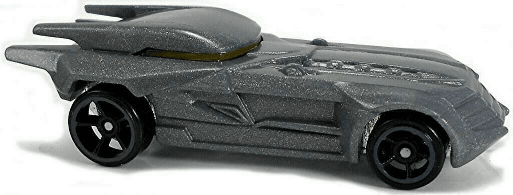 Hot Wheels 2019 - Collector # 017/250 - Batman 2/5 - New Models - Batmobile - Gray Metalflake - USA Card