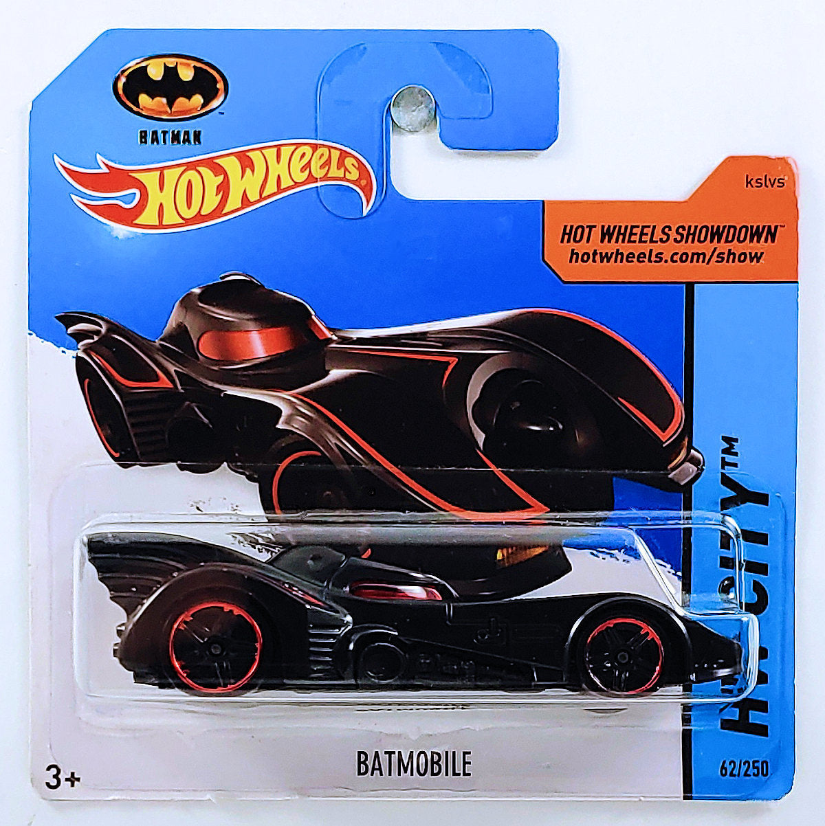 Hot Wheels 2015 - Collector # 062/250 - HW City / Batman - Batmobile ( –  KMJ Diecast II, image size:1200x1202