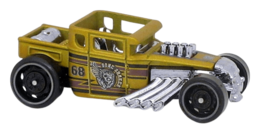 Hot Wheels 2022 - Collector # 105/250 - HW Dream Garage 4/5 - Bone Shaker - Satin Gold - USA Card