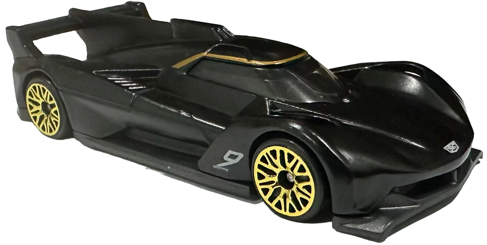 Hot Wheels 2024 - Collector # 123/250 - HW Turbo 03/05 - New Models - Cadillac Project GTP Hypercar - Satin Black - IC