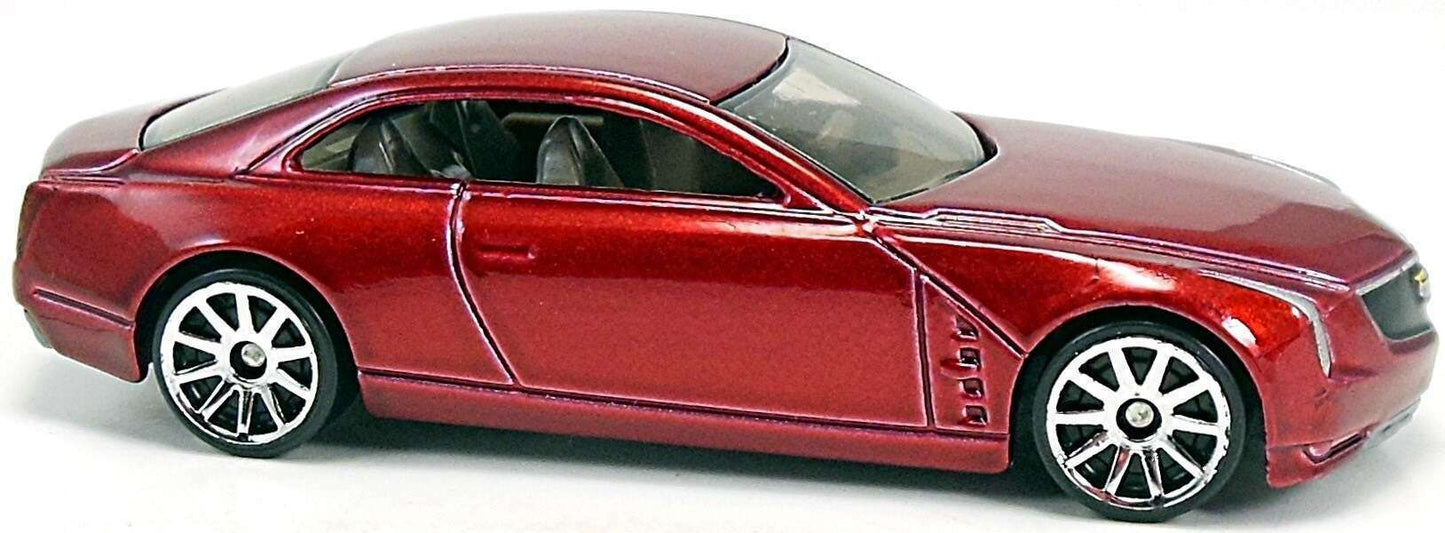 Hot Wheels 2015 - Collector # 025/250 - HW City / Street Power / New Models - Cadillac Elmiraj - Red Metalflake - USA Card
