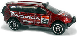 Hot Wheels 2020 - Collector # 051/250 - Baja Blazers 2/10 - Chrysler Pacifica - Dark Red / #8 - USA Card
