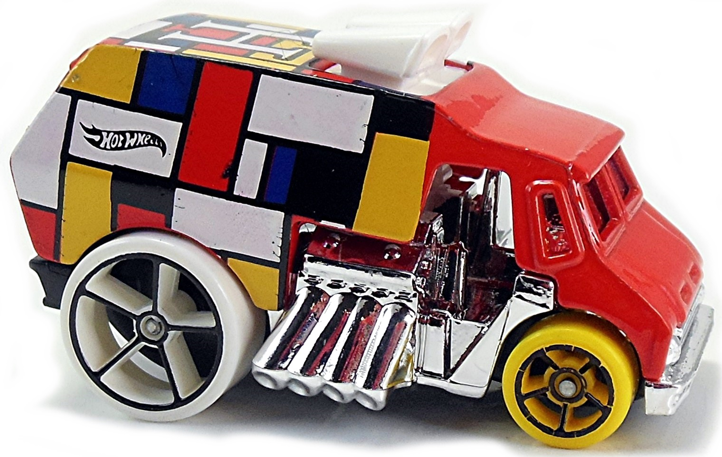 Hot Wheels 2017 - Collector # 072/365 - HW Art Cars 8/10 - Cool-One - Red - USA Card