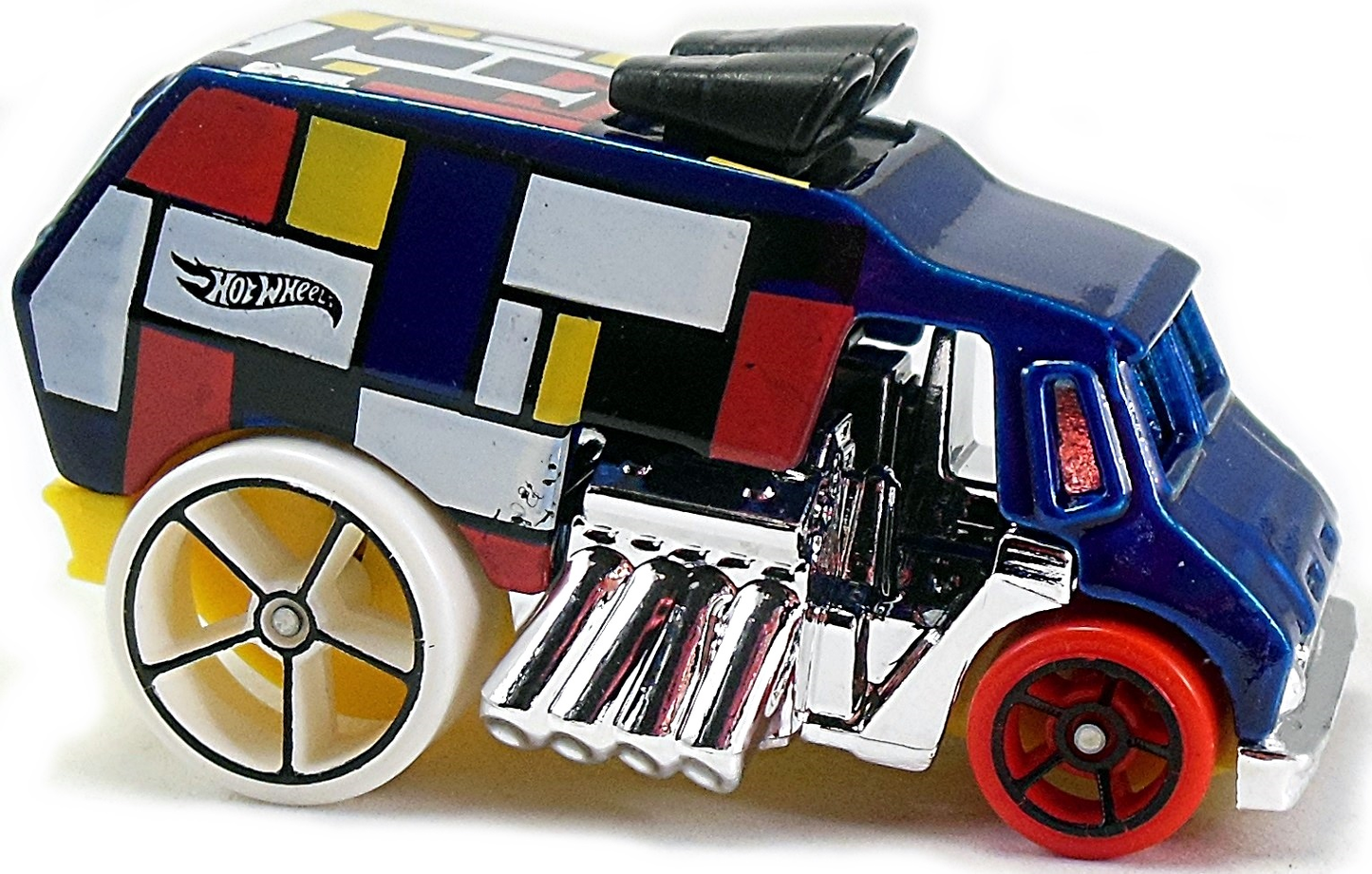 Hot Wheels 2017 - Collector # 017/365 - HW Art Cars 8/10 - Cool-One - Blue - USA Card