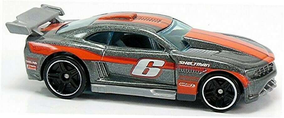 Hot Wheels 2011 - Collector # 005/244 - New Models 5/50 - Custom '11 Camaro - Metallic Gray - USA