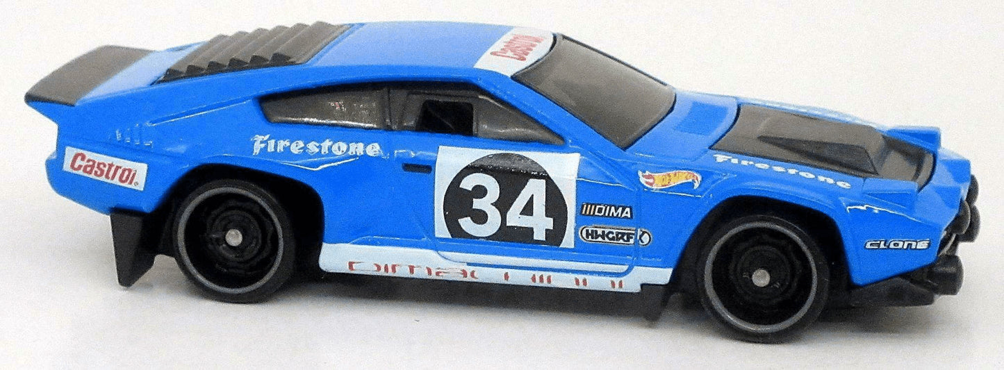 Hot Wheels 2022 - Collector # 163/250 - HW Daredevils 4/5 - New Models - Dimachinni Veloce - Blue / #34