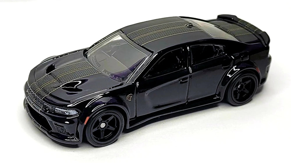 Hot Wheels 2021 - Premium / Fast & Furious / Furious Fleet 3/5 - Dodge Charger SRT Hellcat Widebody - Black - Metal/Metal & Real Riders - New Casting!