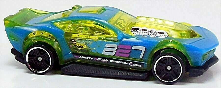Hot Wheels 2013 - Collector 085/250 - HW Stunt / HW Drift Race / New Models - Drift Rod - Blue - USA Card