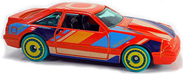 Hot Wheels 2020 - Collector # 090/250 - HW Art Cars 1/10 - ’92 Ford Mustang - Orange - USA Card