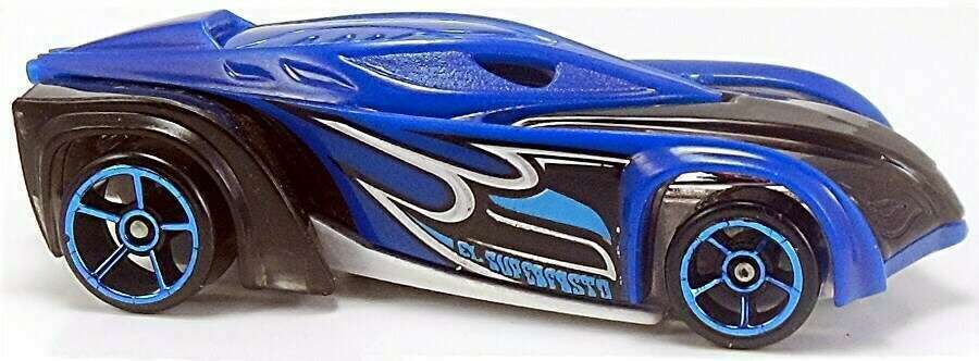 Hot Wheels 2011 - Collector # 023/244 - New Models 23/50 - El Superasto - Blue - USA Card