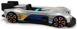 Hot Wheels 2020 - Collector # 181/250 - HW Exotics 5/10 - Electro Silhoutte - Silver - IC