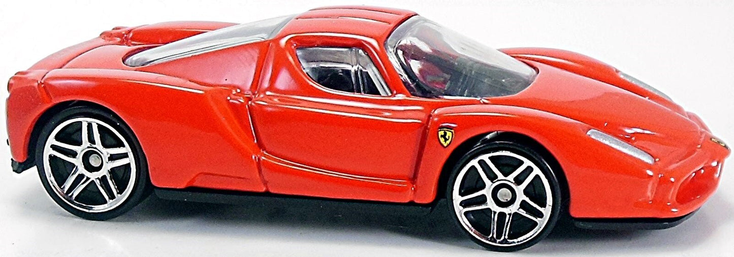 Hot Wheels 2003 - Collector # 036/220 - First Editions 24/42 - Enzo Ferrari - Red - PR5 Wheels - USA '1968-2003' Card