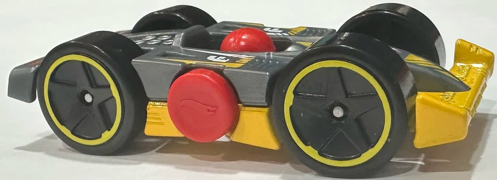 Hot Wheels 2025 - Collector # 117/250 - Experimotors 2/10 - Flippin Fast - Yellow over Gray - USA Card