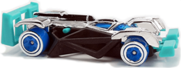 Hot Wheels 2018 - Collector # 058/365 - Super Chromes 4/10 - Flash Drive - Chrome - International Card