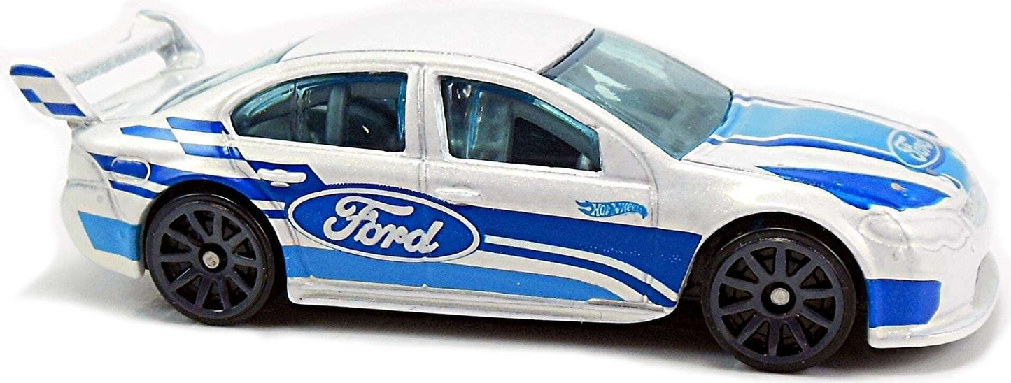 Hot Wheels 2012 - Collector # 004/247 - New Models 4/50 - Ford Falcon Race Car - White - USA