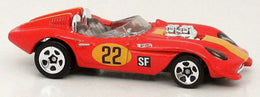 Hot Wheels 2022 - Collector # 123/250 - Retro Racers 7/10 - New Models - Glory Chaser - Red - USA