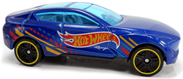 Hot Wheels 2020 - Collector # 192/250 - HW Race Team 1/5 - New Models - Grand Cross - Blue - USA Card