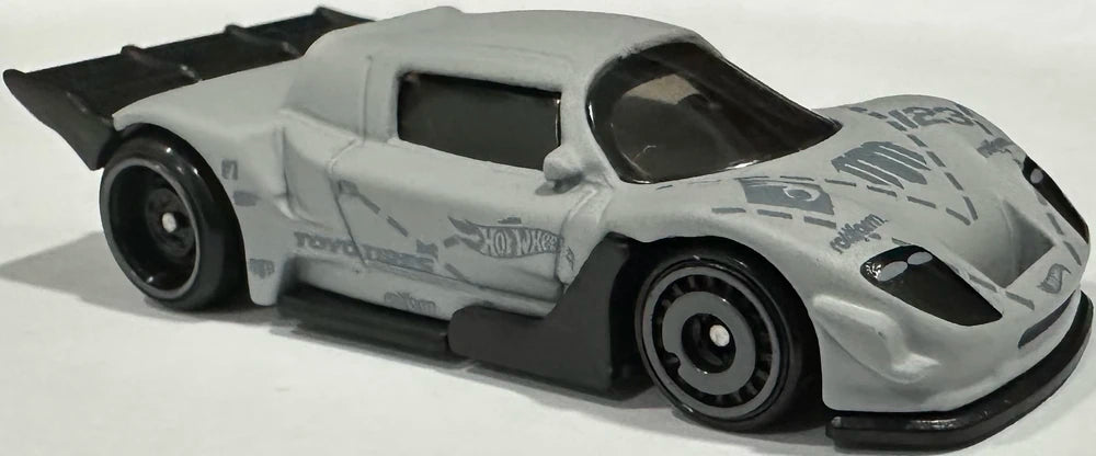 Hot Wheels 2024 - Collector # 059/250 - HW Modified 05/10 - Mad Mike Drift Attack - Flat Gray - DD8 / Aerodisc Wheels - USA Card