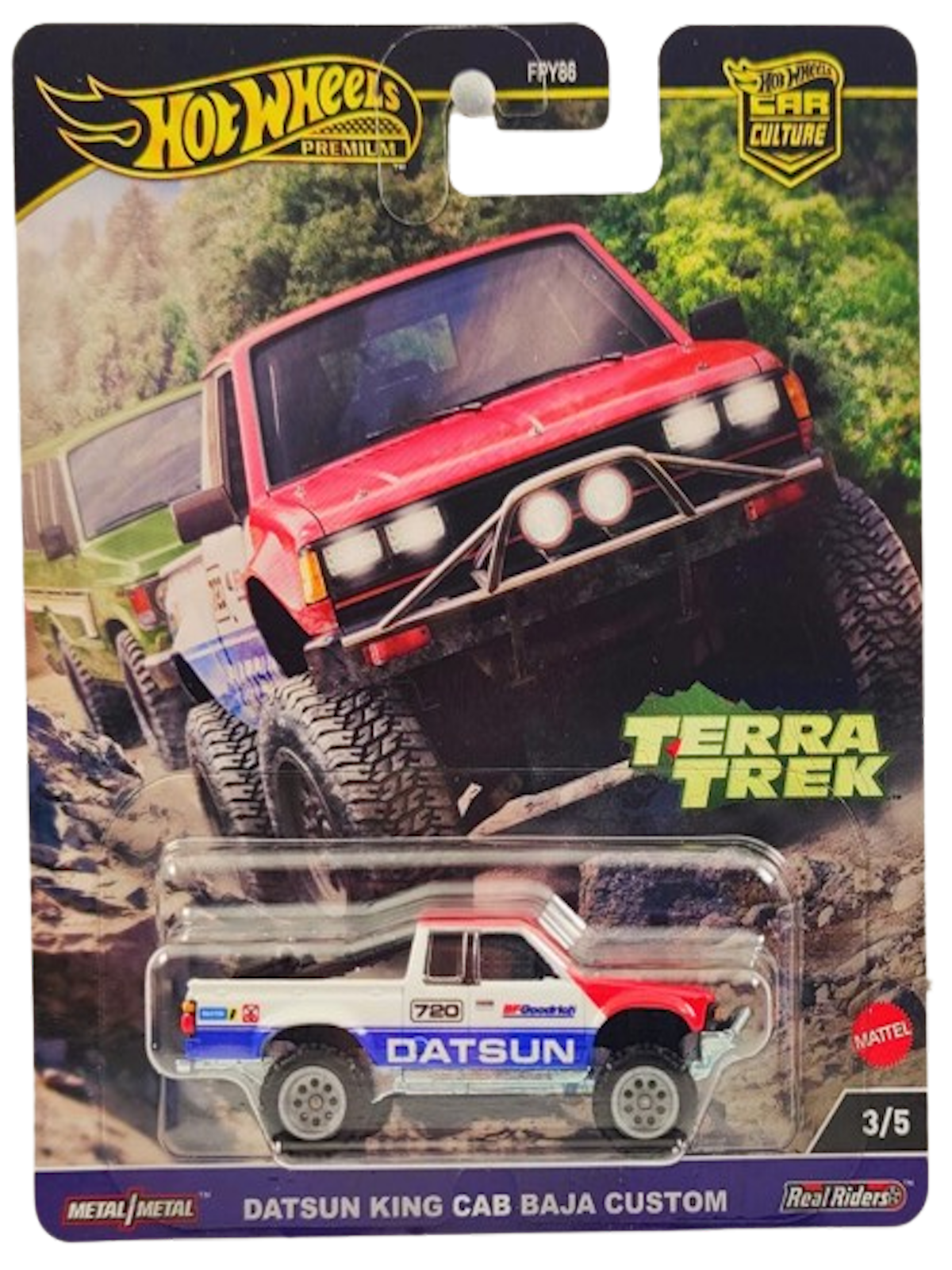 Hot Wheels 2024 - Premium / Car Culture / Terra Trek 3/5 - Datsun