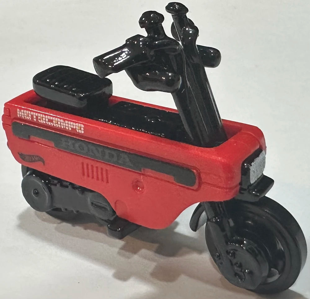 Hot Wheels 2025 - Collector # 181/250 - HW Moto 3/5 / New Models - Honda Motocompo - Red - International Card
