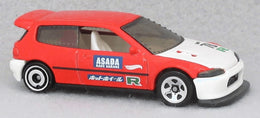 Hot Wheels 2022 - Collector # 204/250 - HW J-Imports 10/10 - Honda Civic Custom - Red - USA Card
