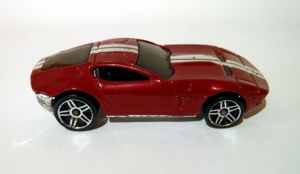 Hot Wheels 2006 - Collector # 206/223 - All Stars - Ford Shelby GR-1 Concept - Maroon - USA '07 Card
