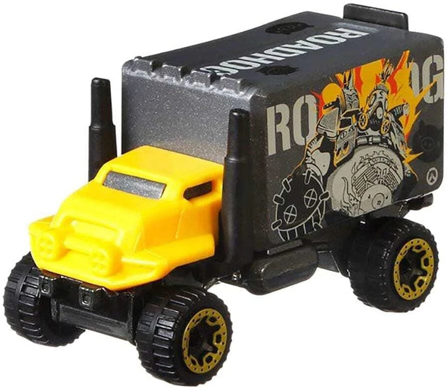 Hot Wheels 2020 - Overwatch 5/5 - Baja Hauler - Yellow & Gray / Roadhog - Walmart Exclusive