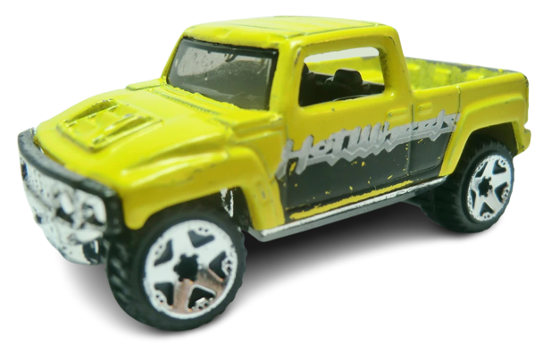 Hot Wheels 2006 - Collector # 173/223 - Hummer H3T Concept - Yellow - USA