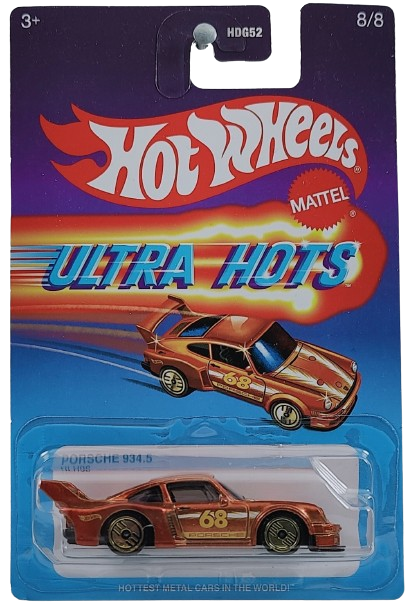 Hot Wheels 2023 Ultra Hots 8 8 Porsche 934.5 Spectraflame Orange KMJ Diecast II