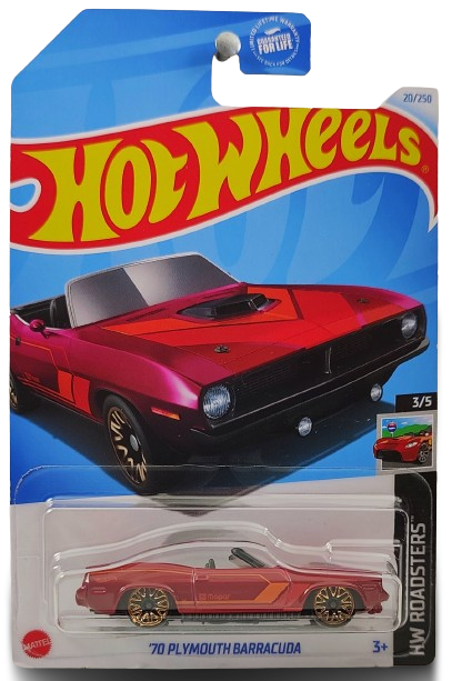 Hot Wheels 2024 - Collector # 020/250 - HW Roadsters 03/05 - '70
