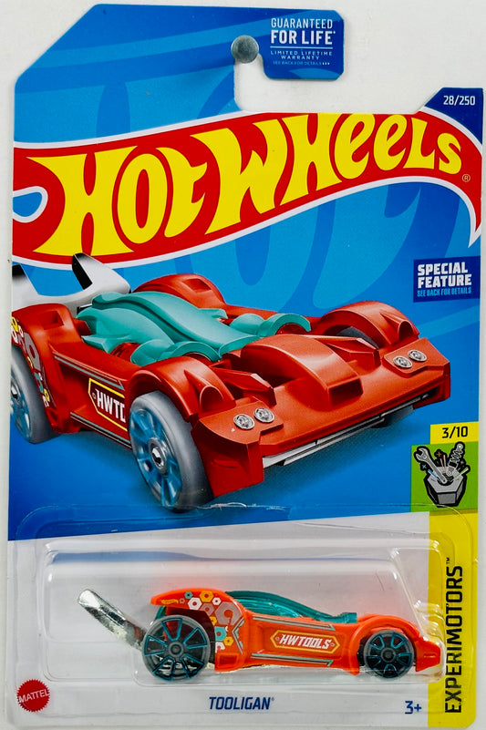 Hot Wheels 2022 - Collector # 028/250 - Experimotors 03/10 - Tooligan - Orange - USA
