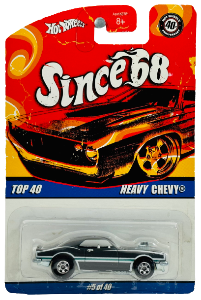 Hot Wheels 2008 Since 68 Top 40 05 40 Heavy Chevy Camaro KMJ Diecast II