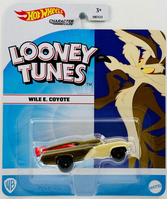 Hot Wheels 2023 - Character Cars / Looney Tunes - Wile E. Coyote - Brown & Tan - WB