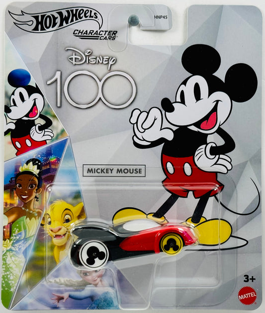 Hot Wheels 2023 - Character Cars / Disney 100 / Mickey and Friends - Mickey Mouse - Black & Red