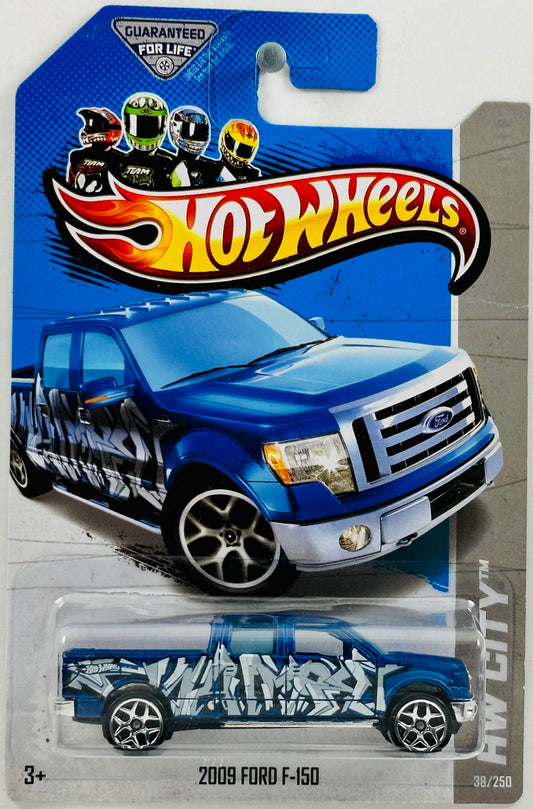 Hot Wheels 2013 - Collector # 038/250 - HW City: Graffiti Rides - 2009 Ford F-150 - Blue - USA