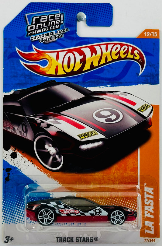 Hot Wheels 2011 - Collector # 077/244 - Track Stars 12/15 - La Fasta - Black - USA