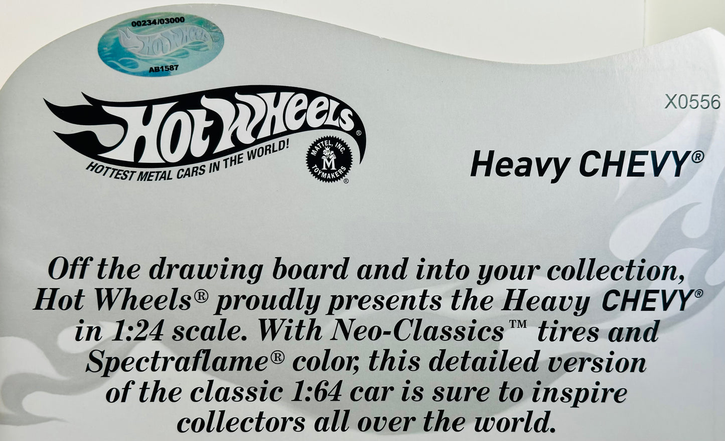 Hot Wheels 2011 - HWC / RLC Exclusive - Boss Hoss & Heavy Chevy - Spectraflame Red & Spectraflame Blue - Spring Wire Suspension - Red Line Neo Classics / Plastic - 1:24 Scale - Limited to 2,000 & 3,000