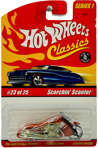 Hot Wheels 2005 Classics Series 1 23 25 Scorchin Scooter Spec KMJ Diecast II