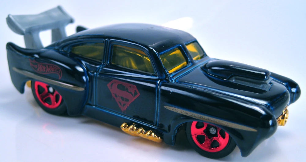 Hot Wheels 2013 - Superman 6/6 - Jaded - Dark Blue - Kroger Exclusive