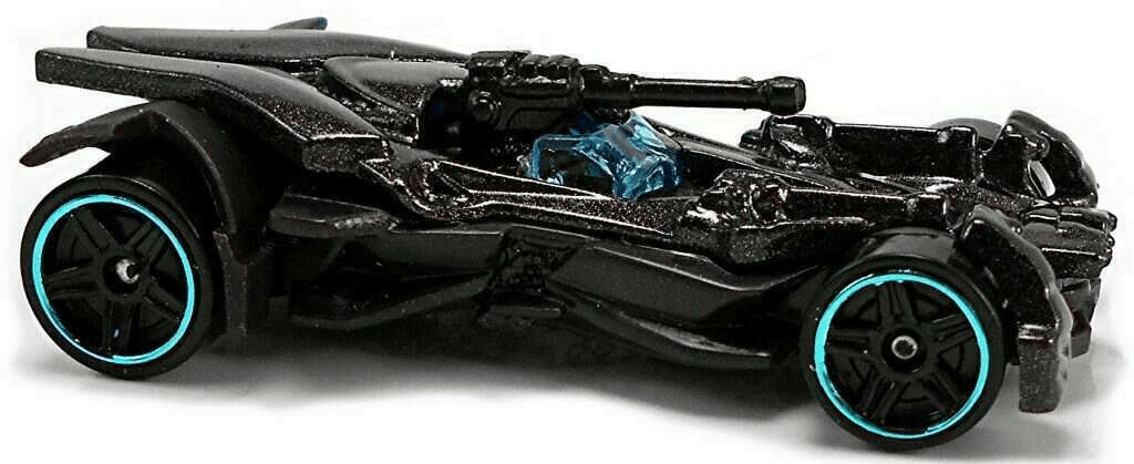 Hot Wheels 2019 - Collector # 066/250 - Batman 5/5 - Justice League Batmobile - Dark Purple Metalflake - USA