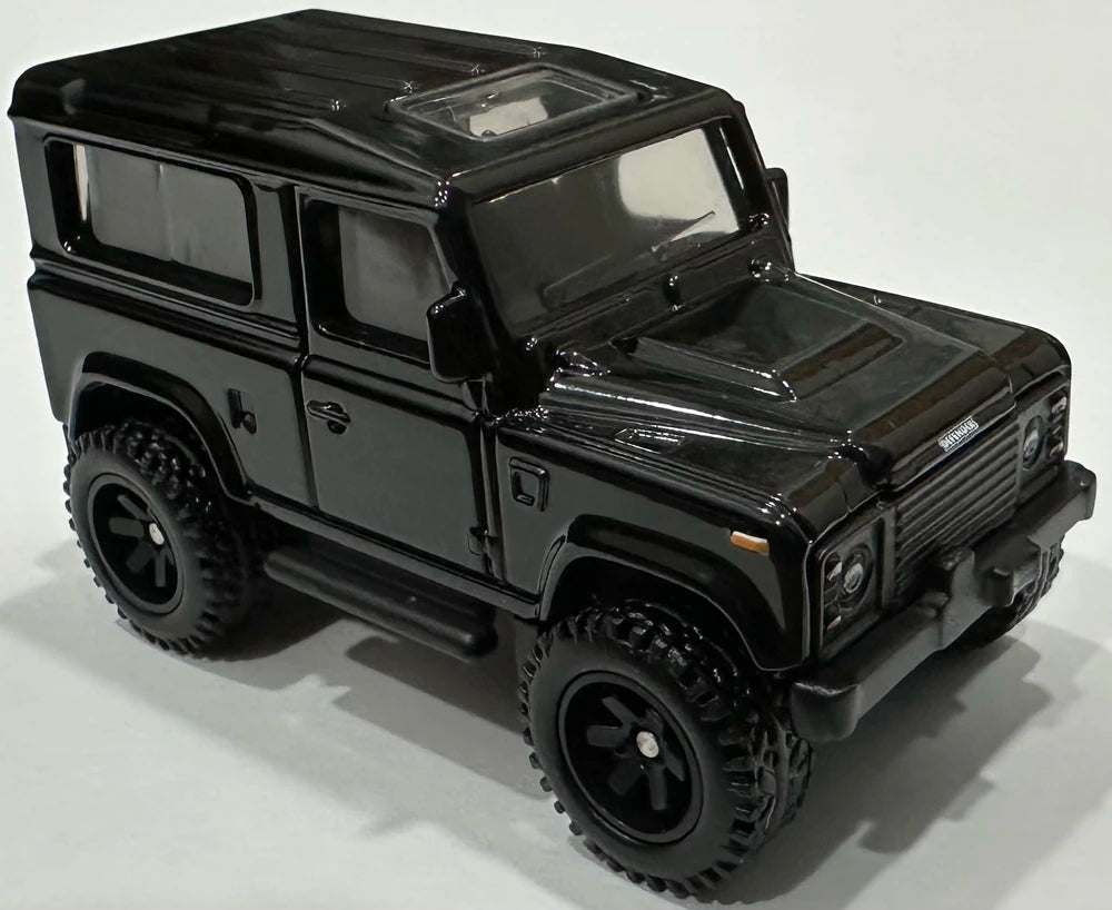 Hot Wheels 2024 - Premium / Fast & Furious / F9 The Fast Saga 5/5 - Land Rover Defender 90 - Black - Metal/Metal & Real Riders