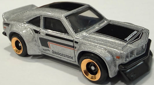 Hot Wheels 2026 - Collector # 106/250 - Compact Kings 5/10 - Mazda RX-3 - Silver Metalflake - USA '2026' Card