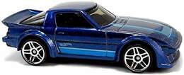Hot Wheels 2017 - Collector # 337/365 - Then And Now 4/10 - Mazda RX-7 - Metallic Blue - USA Card